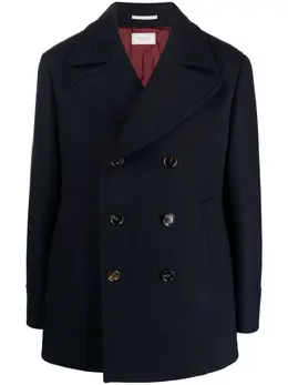 Brunello Cucinelli: Двубортное пальто 