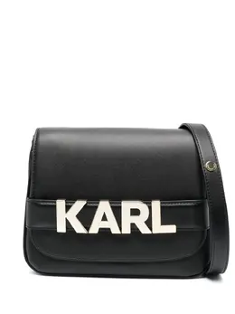Karl Lagerfeld: Чёрная сумка через плечо  K/Letters