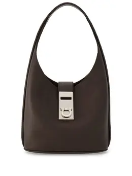 Ferragamo: Коричневая сумка 
