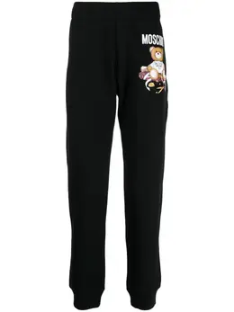 Moschino: Брюки  Teddy Bear с принтом
