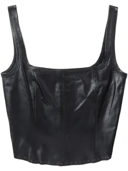 Helmut Lang: Кожаный корсет 