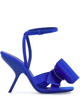 Ferragamo: Голубые сандалии 