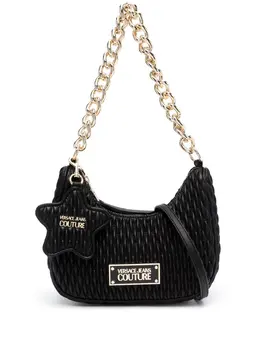 Versace Jeans Couture: Чёрная сумка 