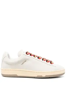 Lanvin: Белые кроссовки  Curb