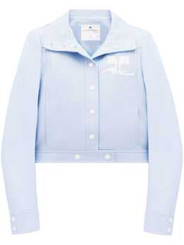 Courrèges: Светлая куртка 