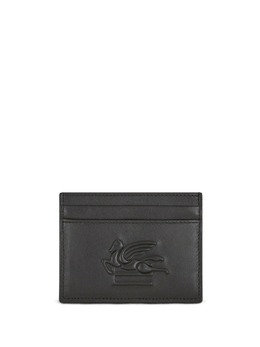 ETRO: Чёрный картхолдер  Pegaso