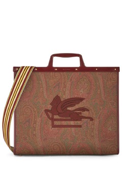 ETRO: Коричневая сумка-шоппер 