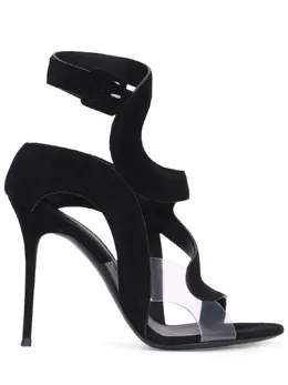 GIUSEPPE ZANOTTI: Чёрные босоножки 