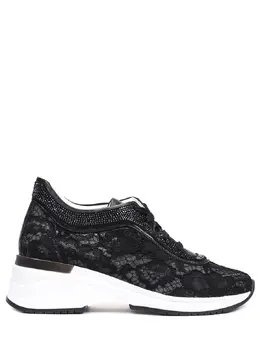 CASADEI: Чёрные кроссовки 