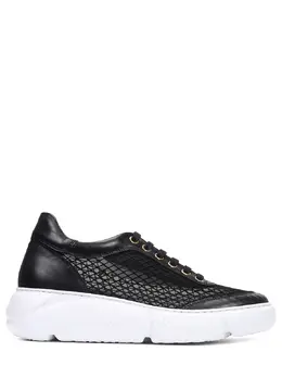 CASADEI: Чёрные кроссовки 