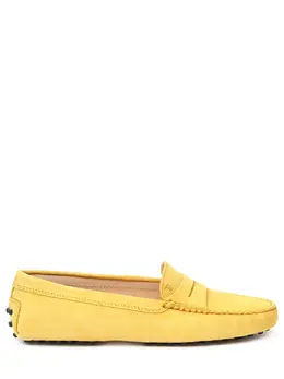 TOD`S: Жёлтые мокасины 