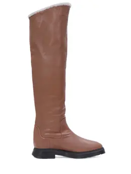 STUART WEITZMAN: Бежевые сапоги 