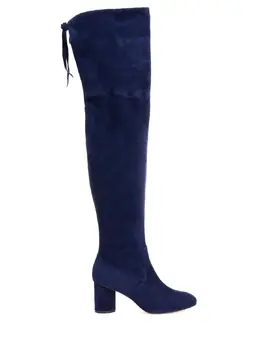 STUART WEITZMAN: Синие сапоги 