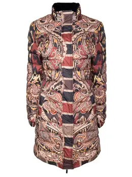 ETRO: Длинный пуховик 