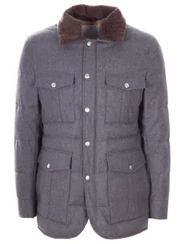 BRUNELLO CUCINELLI: Куртка из шерсти 