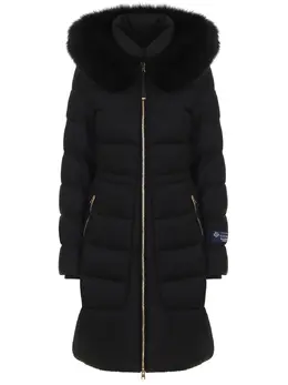 WOOLRICH: Пуховик из шерсти 