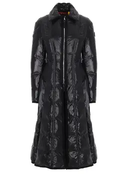 MONCLER: Длинный пуховик 