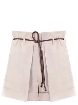 BRUNELLO CUCINELLI: Бежевые шорты 