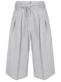 BRUNELLO CUCINELLI: Серые шорты 