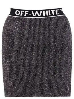 OFF-WHITE: Короткая юбка 