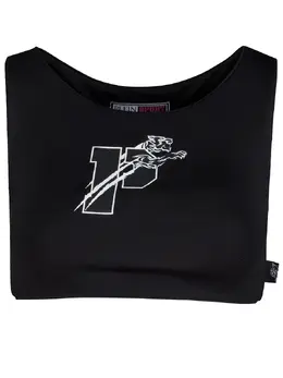 PLEIN SPORT: Трикотажный топ 