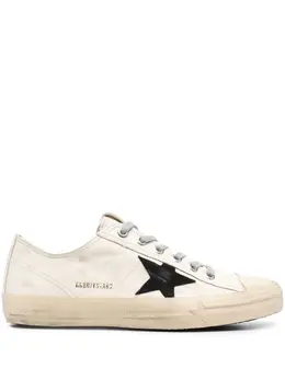 Golden Goose: Белые кроссовки 