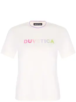 DUVETICA: Хлопковая футболка 