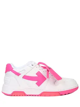 OFF-WHITE: Белые кеды  Out of Office