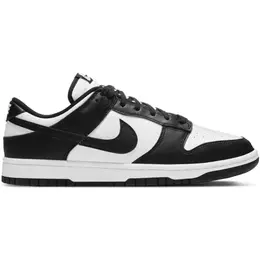 NIKE: Чёрные кроссовки  Dunk Low Retro
