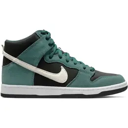 NIKE: Зелёные кроссовки  Dunk High