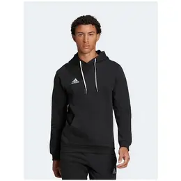 adidas: Чёрная толстовка 