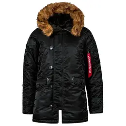 ALPHA INDUSTRIES: Чёрная куртка 