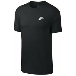 NIKE: Чёрная футболка  Club