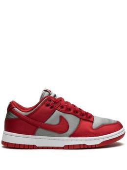 Nike: Красные кроссовки  Dunk Low