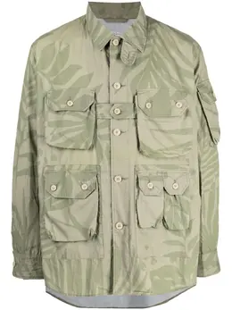 Engineered Garments: Рубашка цвета хаки 