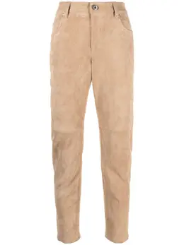Brunello Cucinelli: Замшевые брюки 