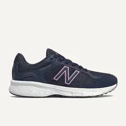 New Balance: Синие кроссовки 