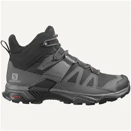 Salomon: Чёрные ботинки 