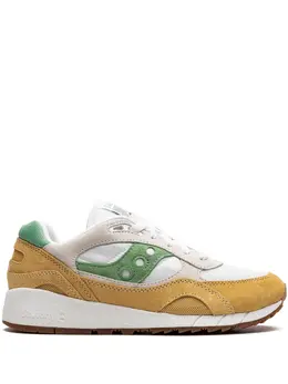 Saucony: Жёлтые кроссовки  Shadow 6000