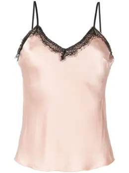 Alberta Ferretti: Кружевная блуза 