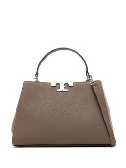 Tory Burch: Коричневая сумка  Eleanor