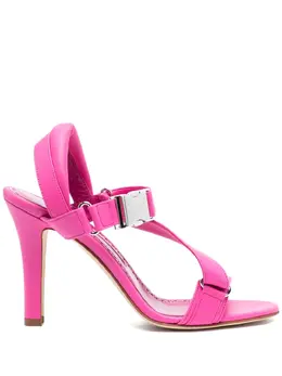 Manolo Blahnik: Розовые сандалии 