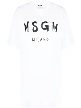 MSGM: Футболка с принтом 