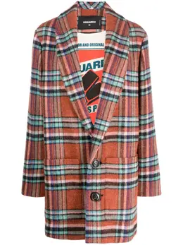 Dsquared2: Однобортное пальто 