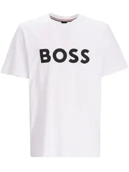 BOSS: Футболка с принтом 