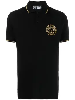 Versace Jeans Couture: Хлопковое поло 