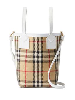 Burberry: Сумка-шоппер  Vintage Check