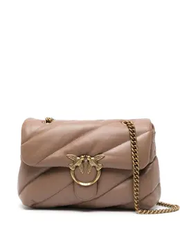 PINKO: Бежевая сумка  Love Classic