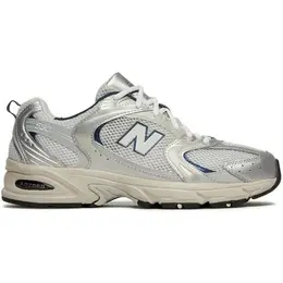 New Balance: Серебристые кроссовки  530