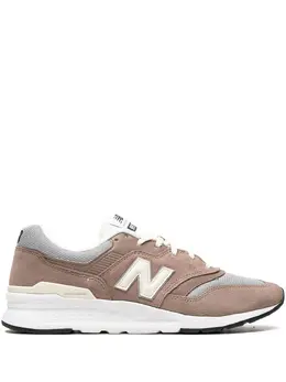 New Balance: Коричневые кроссовки  997